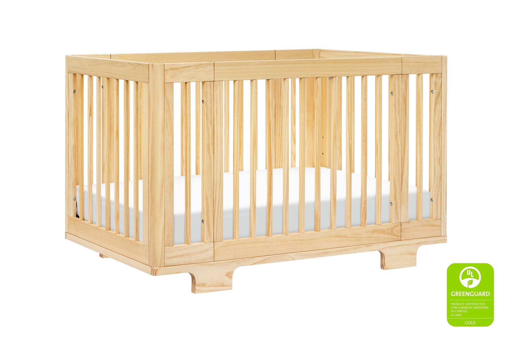 8-in-1 Convertible Cot - Natural finish